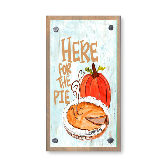 Here for the Pie Happy Block
