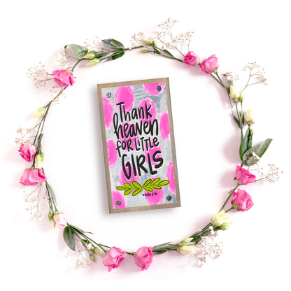 Thank Heaven for Little Girls Happy Block