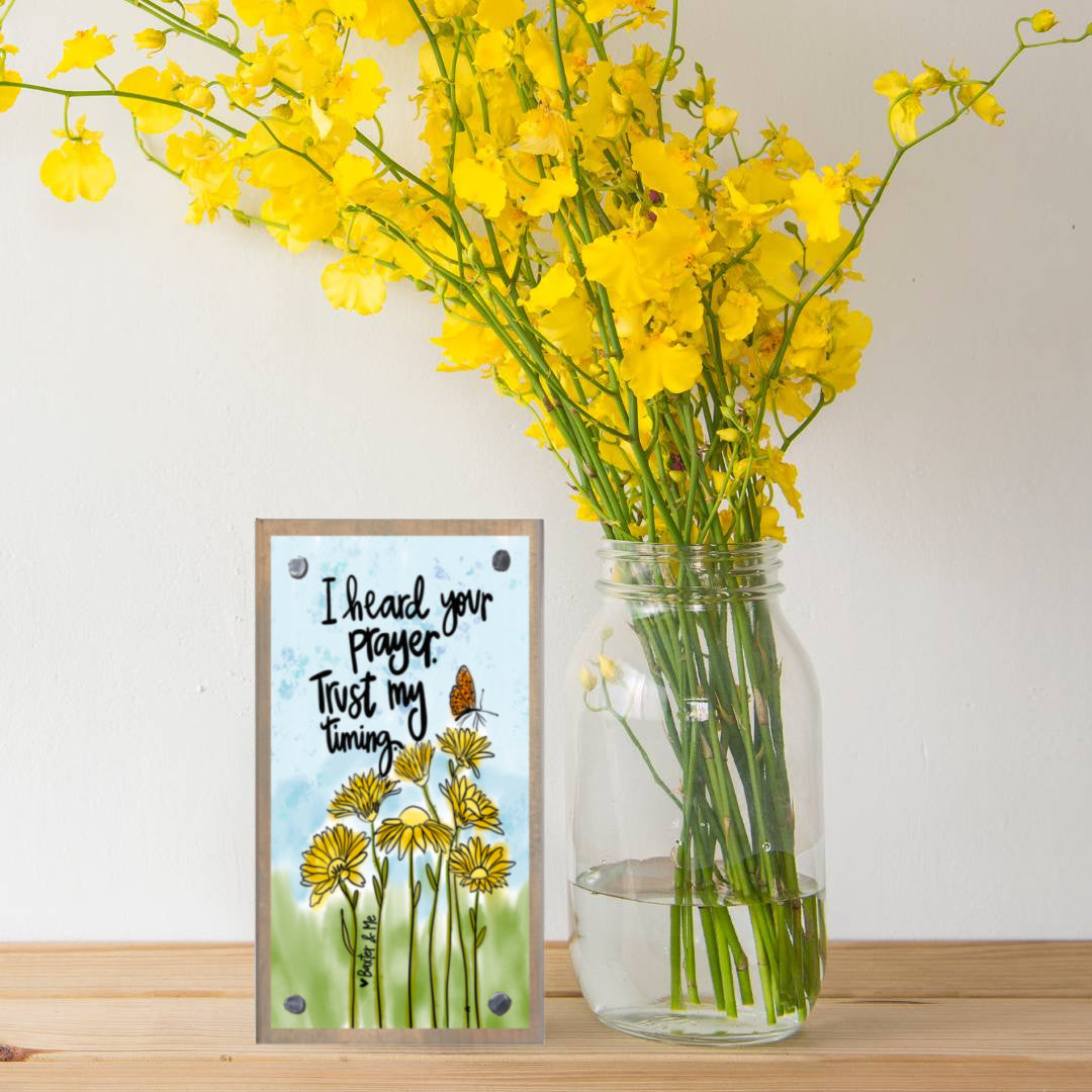 Trust My Timing Happy Block