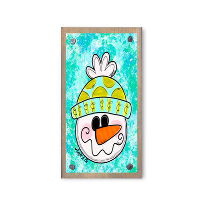 Happy Snowman Happy Block