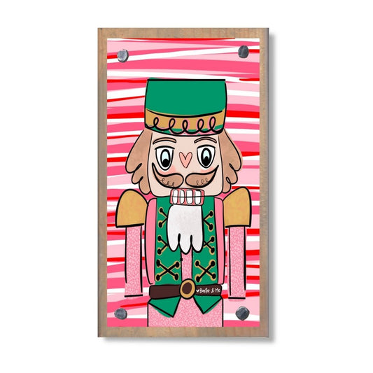 Pink Candy Nutcracker Happy Block