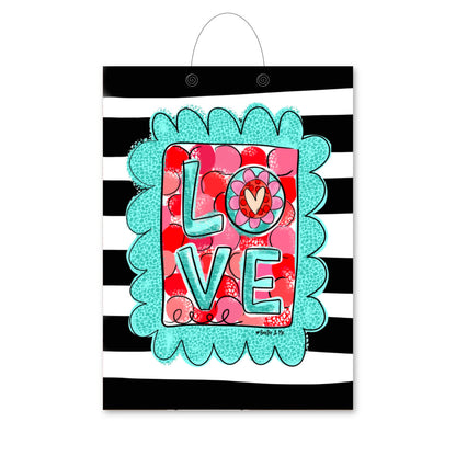 Love Stamp Door Hanger