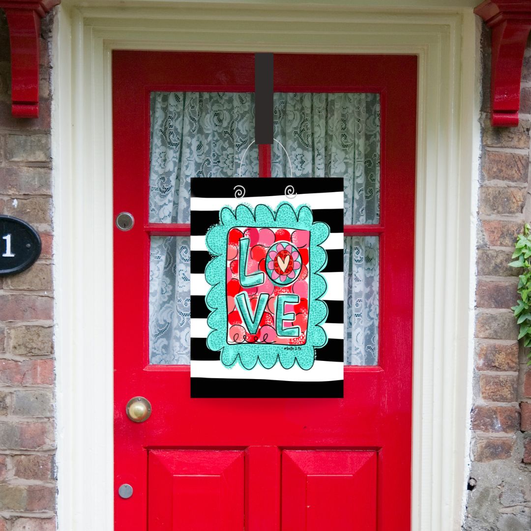 Love Stamp Door Hanger