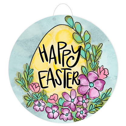 Happy Easter Egg Door Hanger