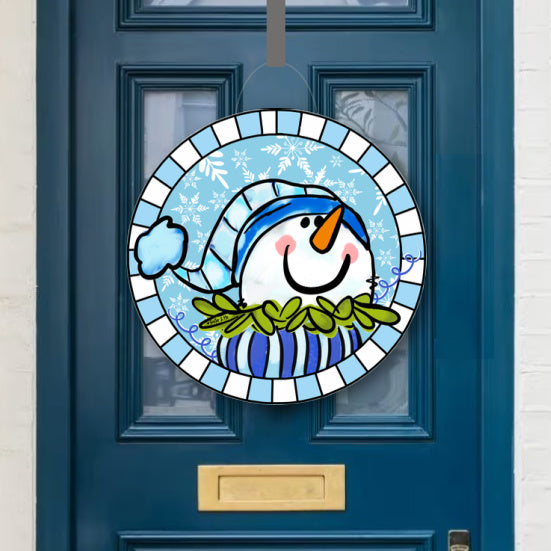 Mitten Full of Frosty Door Hanger