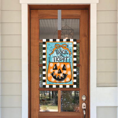 Trick or Treat Bucket Door Hanger