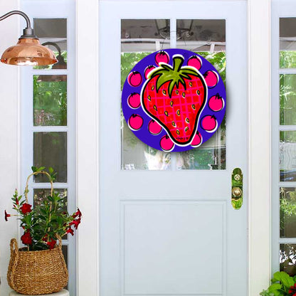 Strawberry Door Hanger