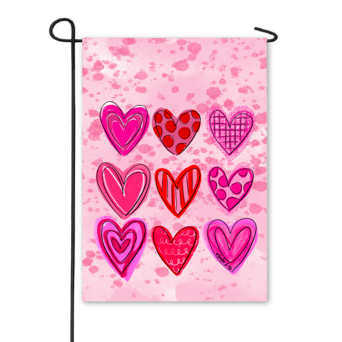 Sweethearts Garden Flag