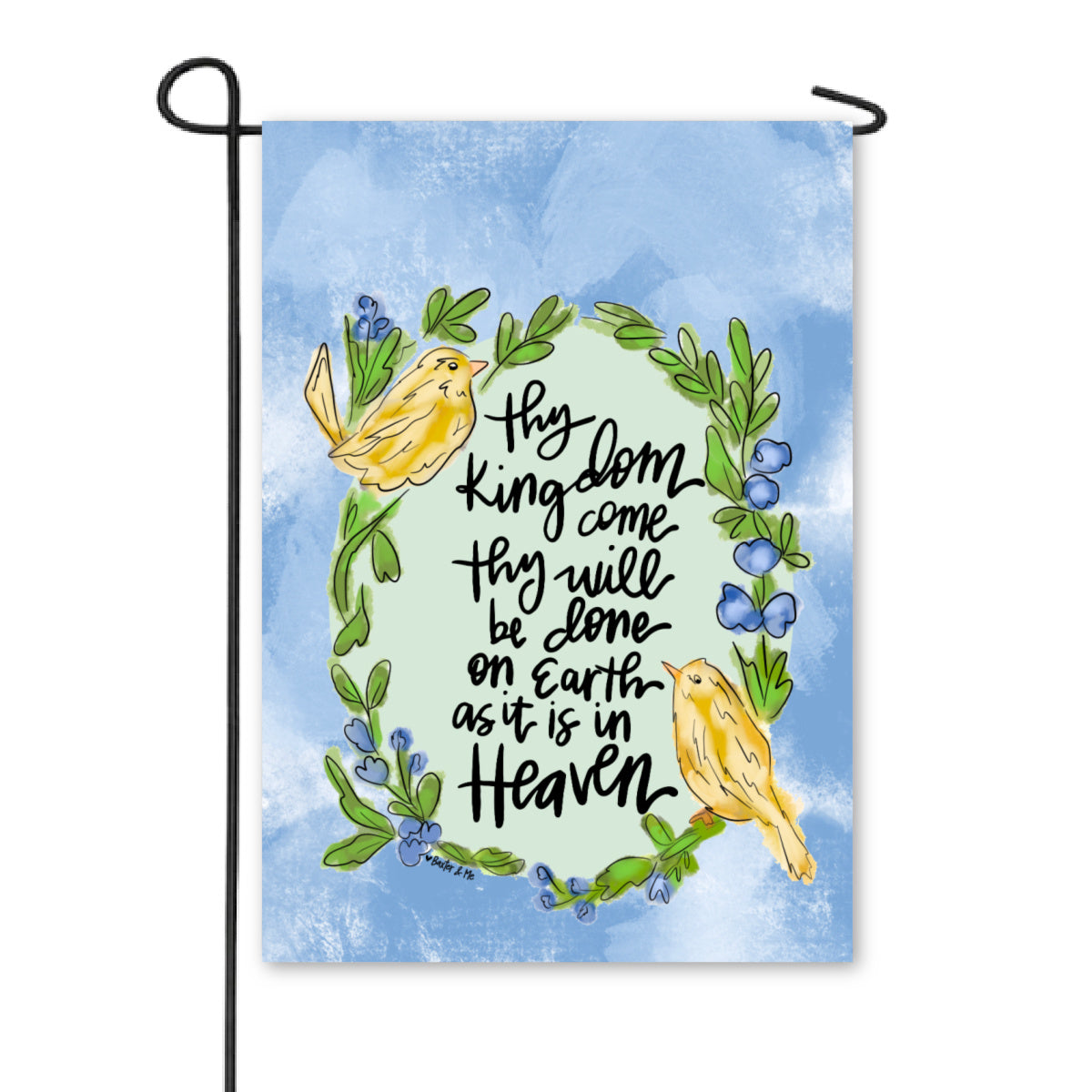 Thy Kingdom Come Garden Flag