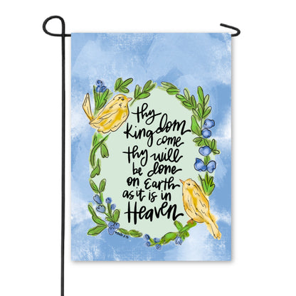 Thy Kingdom Come Garden Flag