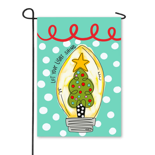 Let Your Light Shine Garden Flag