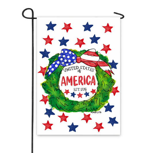 United States of America Garden Flag
