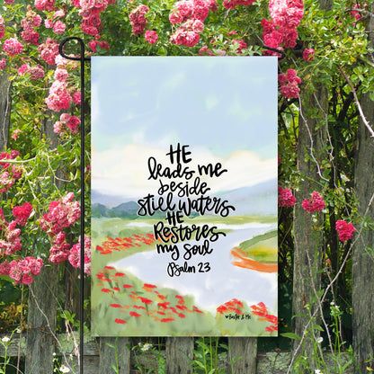 Still Waters Garden Flag