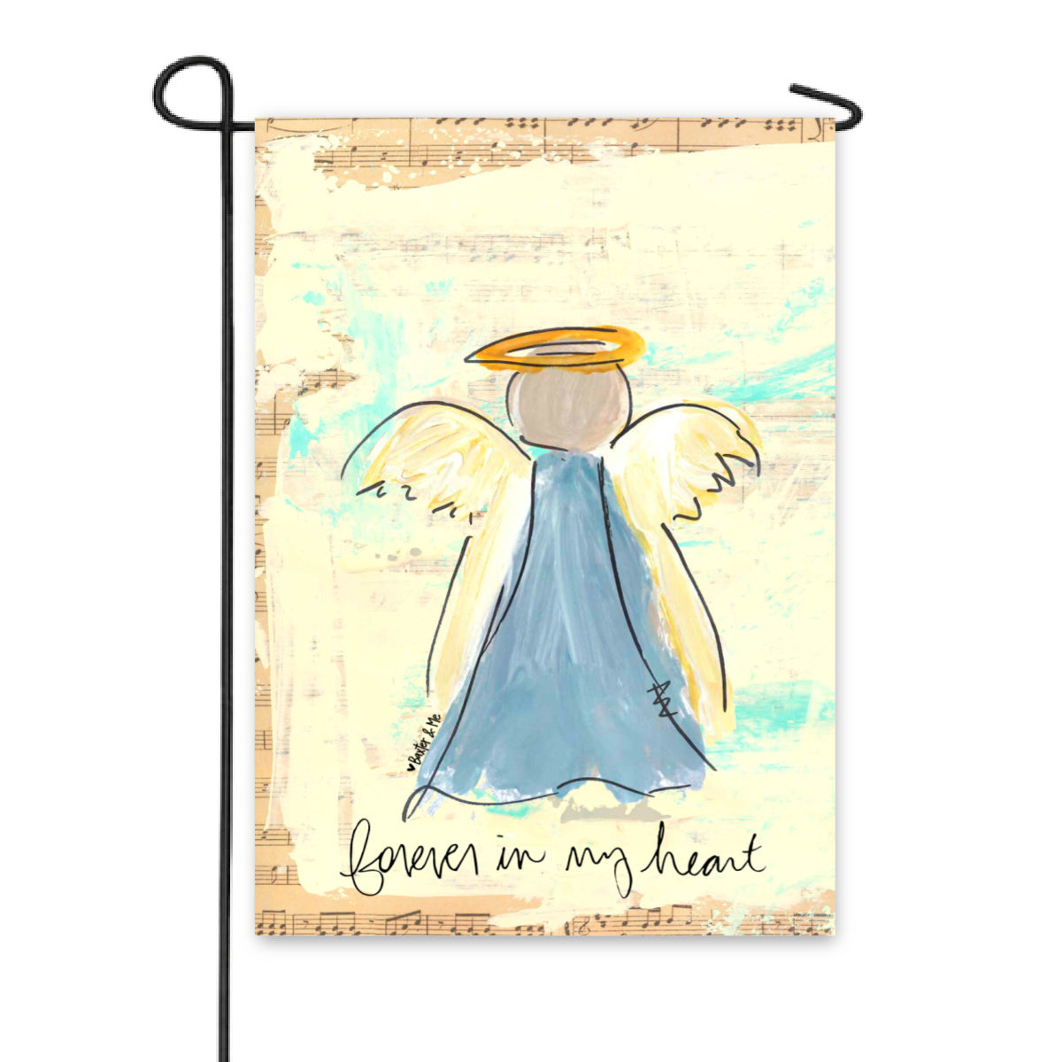 Forever in My Heart Garden Flag
