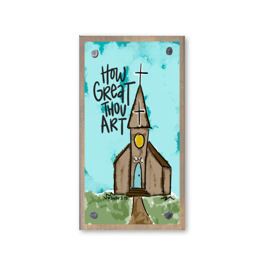 How Great Thou Art Church Happy Block