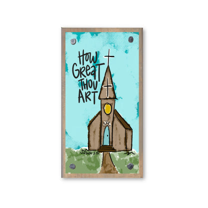 How Great Thou Art Church Happy Block