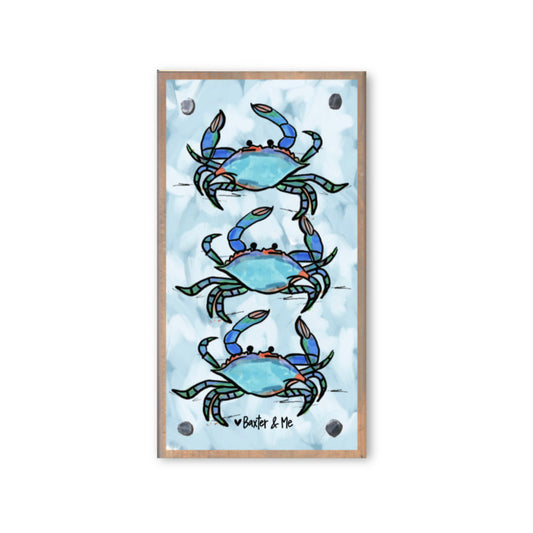 Blue Crab Happy Block