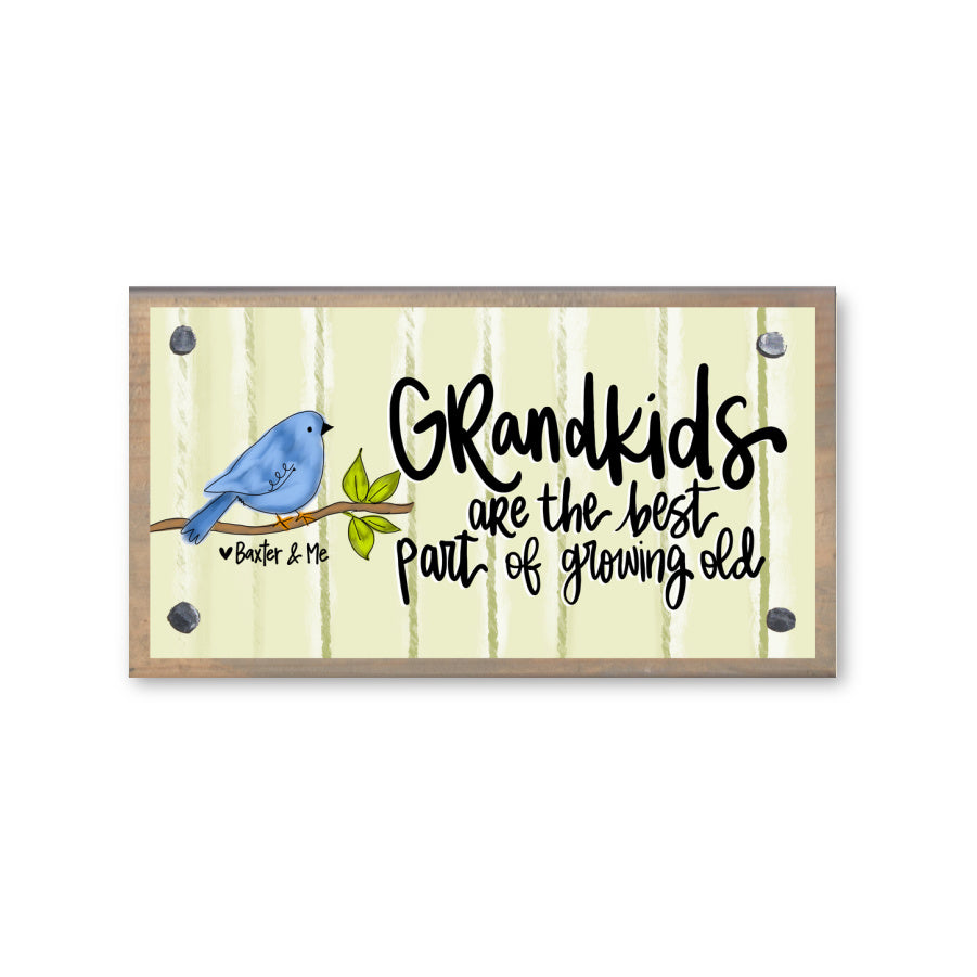 Grandkids are the Best Happy Block