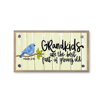 Grandkids are the Best Happy Block