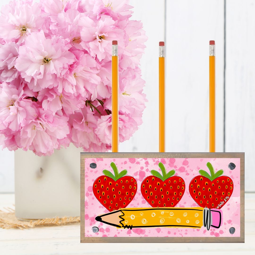 Berry Pencil Pen Holder