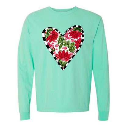 Heart Filled with Flowers T-Shirt
