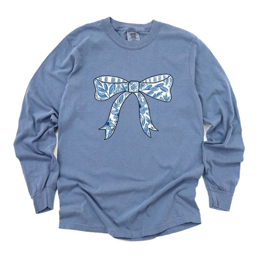 Blue Ribbon Bow T-Shirt