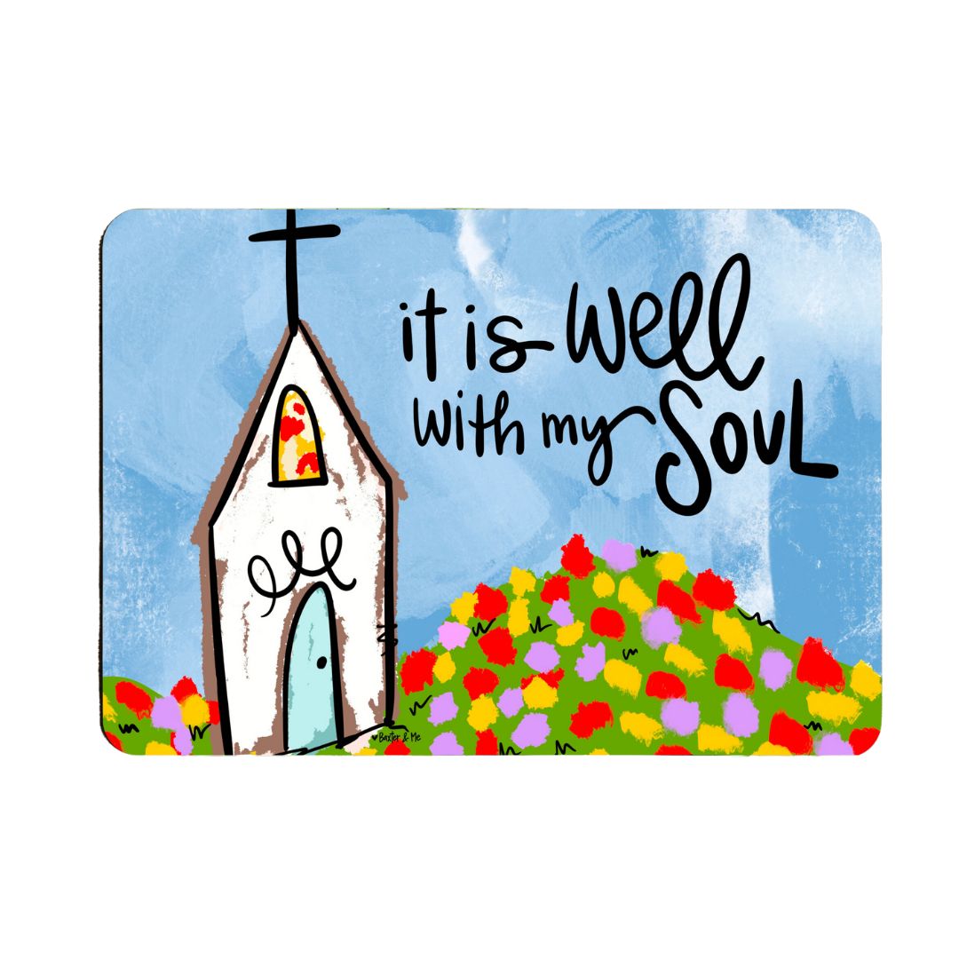 It is Well Church Mouse Pad