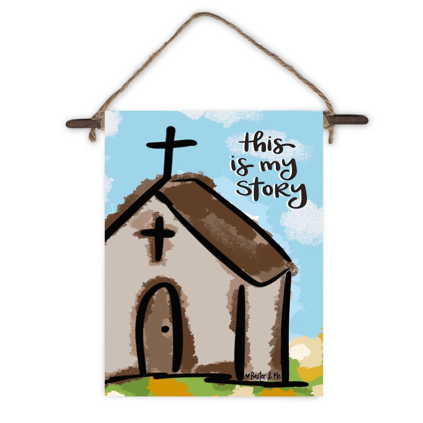 This is My Story Mini Wall Hanging