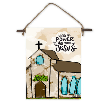 Power in the Name of Jesus Mini Wall Hanging