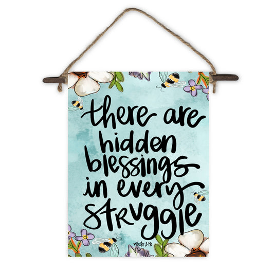 Hidden Blessings Mini Wall Hanging