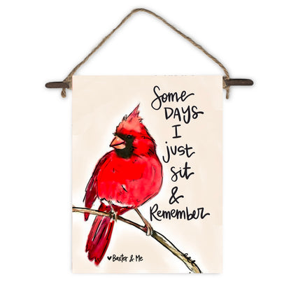 Sit & Remember Mini Wall Hanging