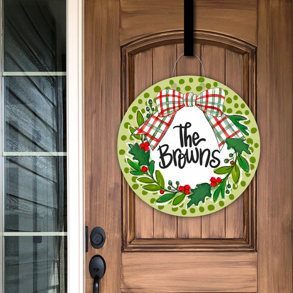 Jesus is the Reason Wreath Door Hanger