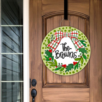Jesus is the Reason Wreath Door Hanger