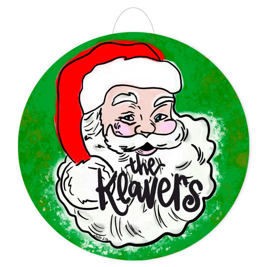 Personalized Traditional Santa Door Hanger