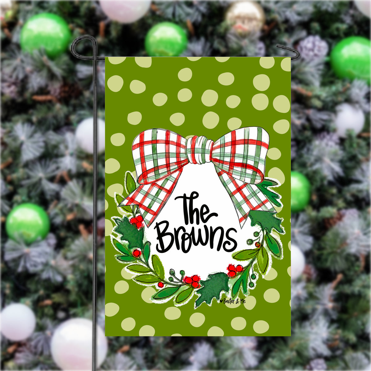 Jesus is the Reason Wreath Garden Flag