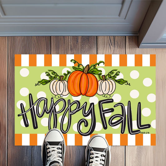 Pumpkins All Around Rug Floormat