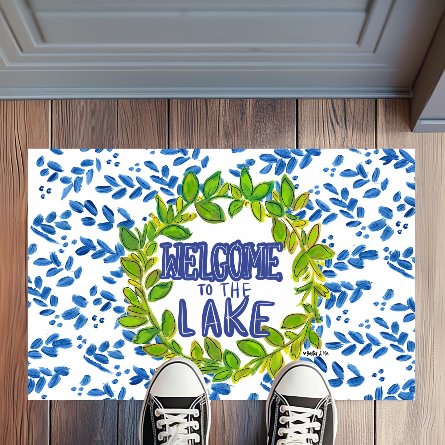 Willow Welcome to the Lake Rug Floormat