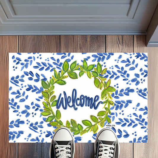 Willow & Green Welcome Rug Floormat