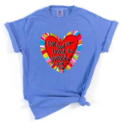 Colorful John 316 Heart T-Shirt