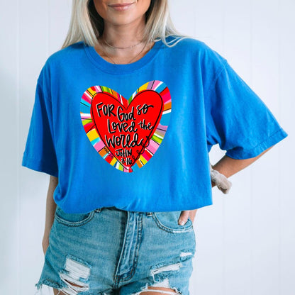 Colorful John 316 Heart T-Shirt