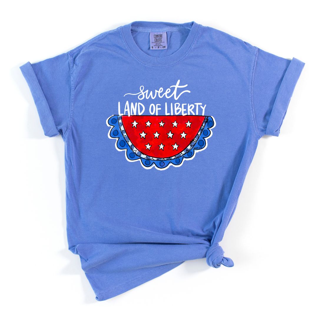 Sweet Land of Liberty Watermelon T-Shirt