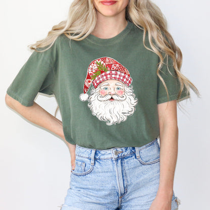 Quilted Santa T-Shirt