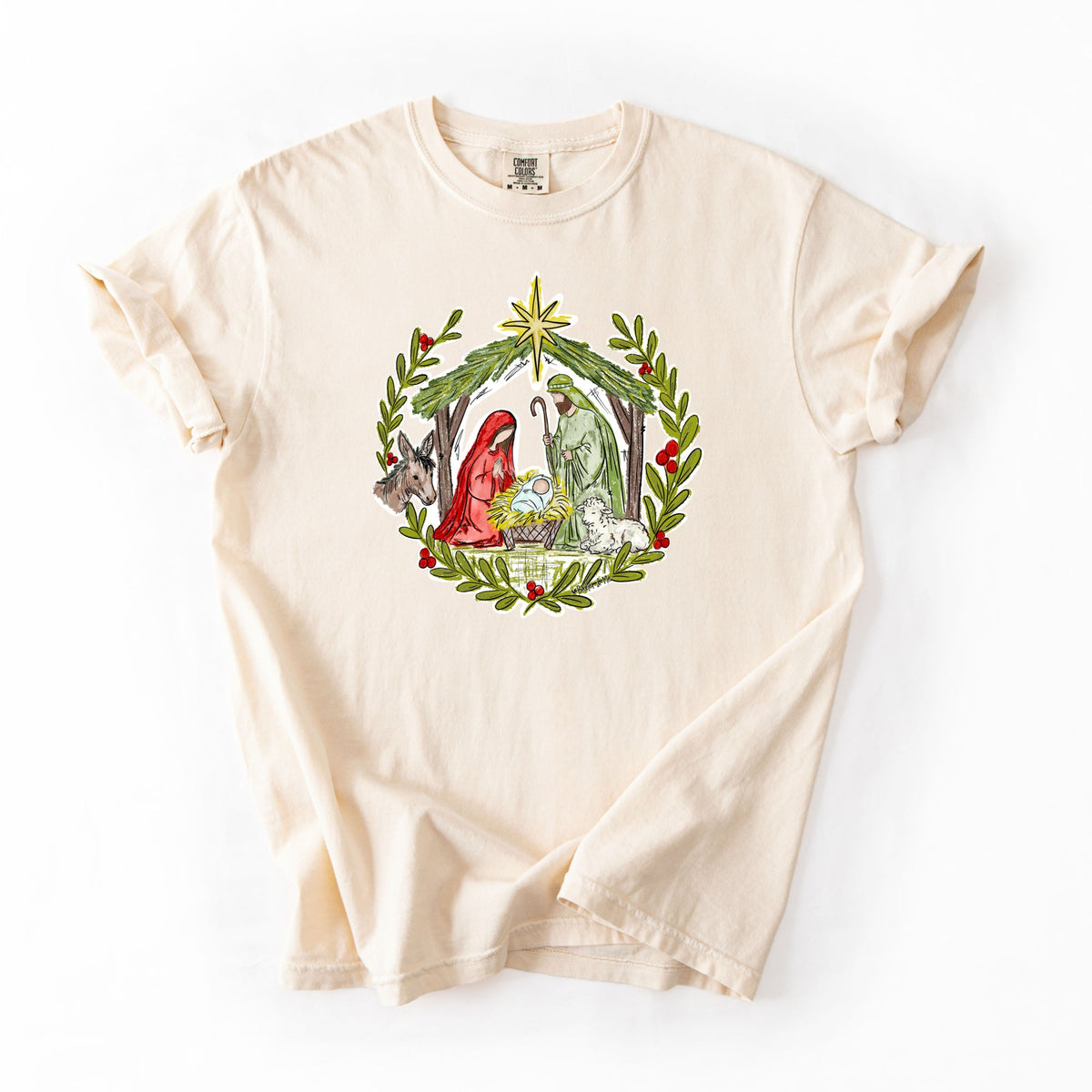 Christmas Nativity Stable T-Shirt