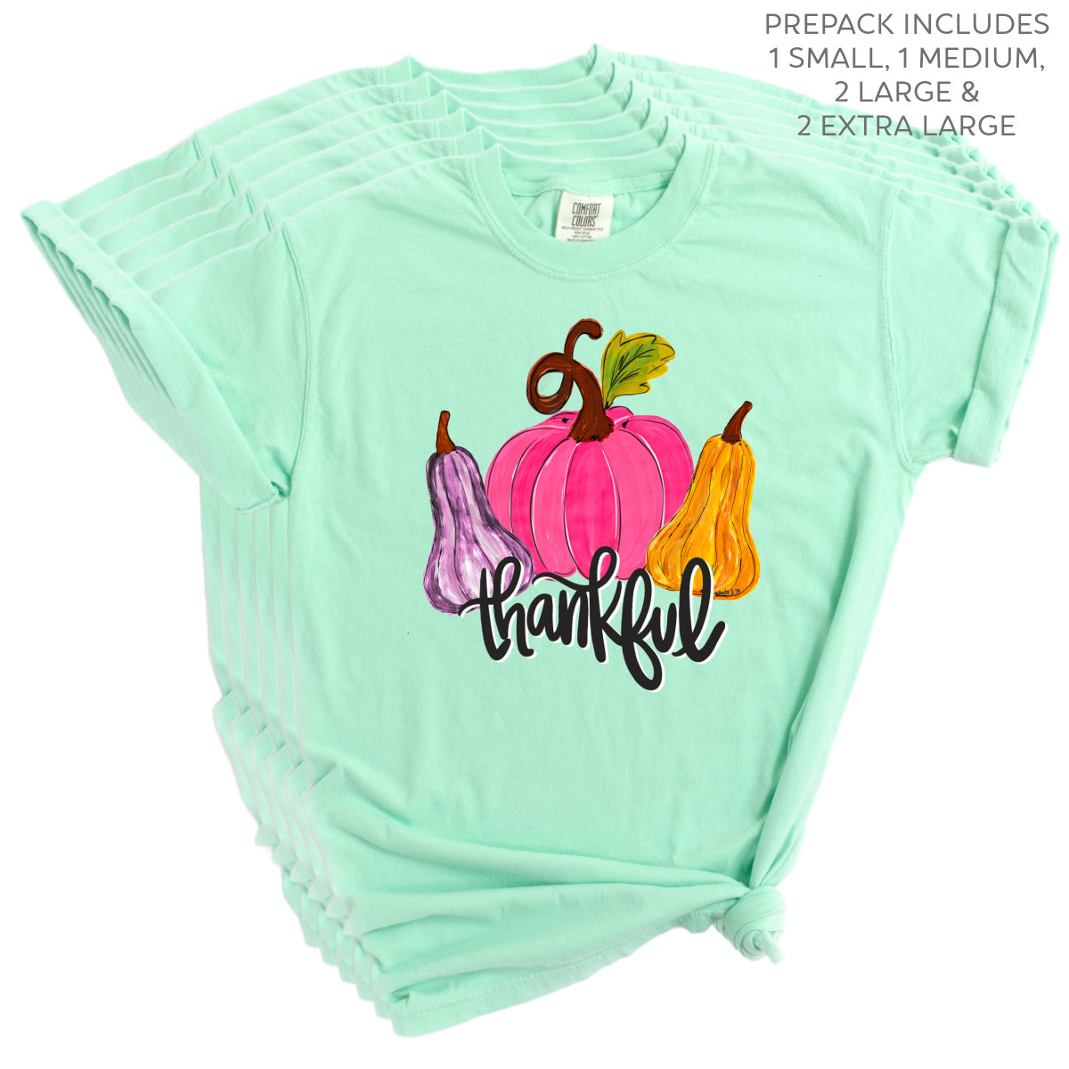 Thankful Pumpkin Trio T-Shirt