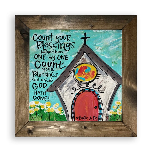 Count Your Blessings - Framed Art