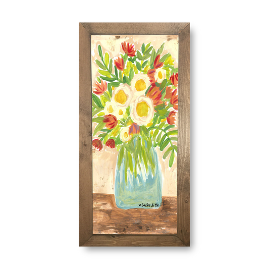 Simple Floral - Framed Art