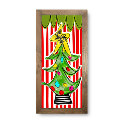 Oh Christmas Tree Framed Art
