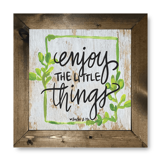 Little Things - Framed Art