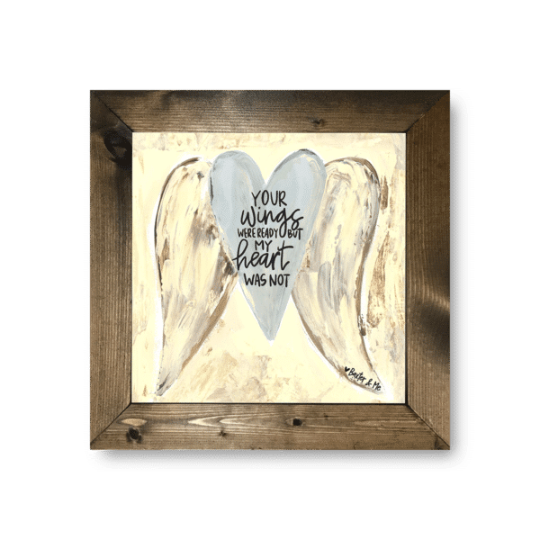 Wings Ready - Framed Art