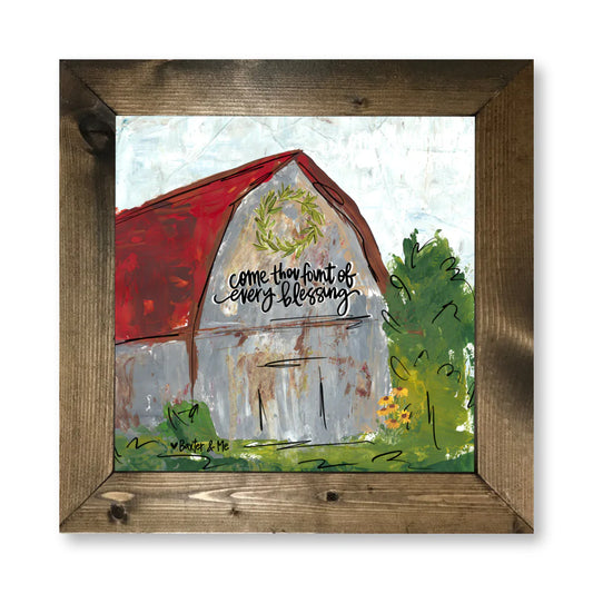 Every Blessing Barn Framed Art